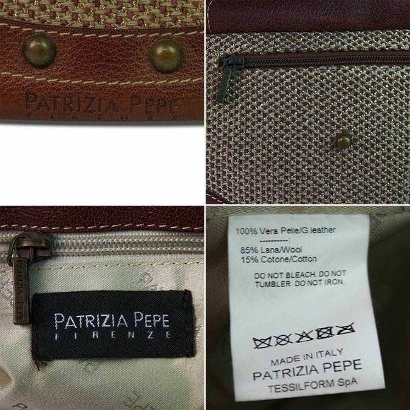 Patricia Pepe Brown Handbag
